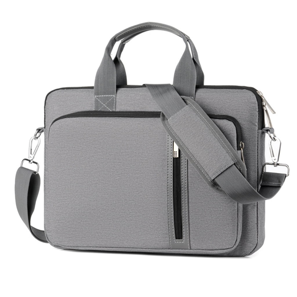 Oxford Cloth Laptop Sleeve Shoulder Bag Water-Resistant Protective Bag Business for 14 15.6 17.3" Notebooks