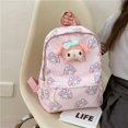 thumbnail image 2 of Sanrio Kulomi Pacha-Mochila de tela Oxford con estampado de dibujos animados para niños, mochila escolar con diseño de perro Hello Kitty, perro canela, accesorios bonitos, 2 of 4