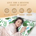thumbnail image 3 of Bixox Cartoon Turtle Print Body Pillow Cover with Zipper Closure, Cozy Fuzzy Fleece Body Pillow Case Cover 20 x 54 Inches,Long Body Pillow Pillowcase, 3 of 6