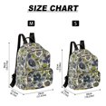 thumbnail image 2 of FORMRS Mini Backpack Purse for Women Travel Daypack Casual Shoulder Bag, Green Floral, 2 of 7