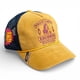 thumbnail image 1 of Vago Style Gorra Ladys Pana Visera Curva Retro Estilo Camionero Ambar Azul, 1 of 5