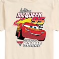 thumbnail image 3 of Disney's Cars - Lightning McQueen Seven Time Champ - Men's Short Sleeve Graphic T-Shirt, 3 of 5