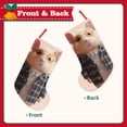 thumbnail image 2 of Lsque Cute Mouse In Glasses Pattern 18 Inch Christmas Stockings, Festive Holiday Stocking for Christmas Decorations Holiday Decor, 2 of 8