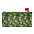 thumbnail image 3 of Fotbe Pineapples with Palm Leaves Mailbox Covers Post Letter Box Cover Garden Decor Standard Size-21x18 in, 3 of 9