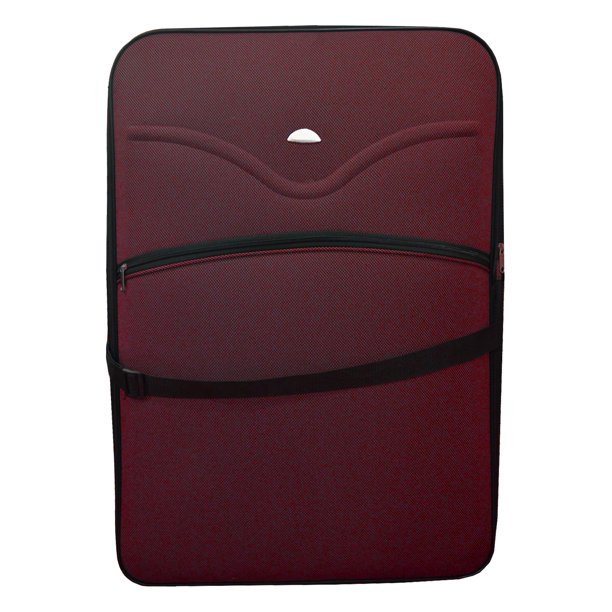 Alta 20" SoftSided Expandable 2Wheel Checked Luggage Red