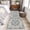 CadetBlue, variant on Runner Rug 2 x 6 Ft, Beige Blue Boho Washable Non-Slip Floor Mat for Kitchen Hallway/Entryway, Medieval Vintage Ethnic Floral Abstract Long Kitchen Runner Area Rugs for Living Room, Low-Profile