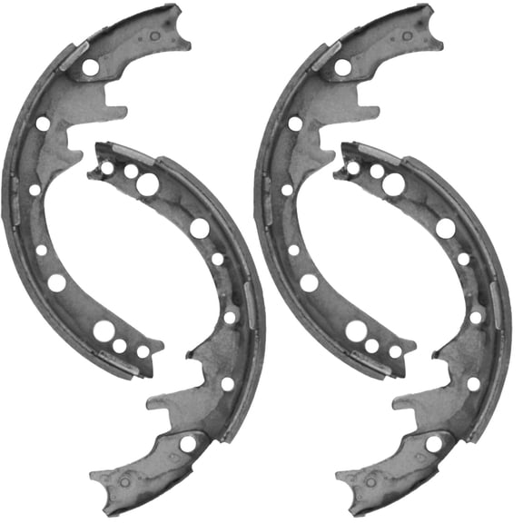 Premium Rear Brake Shoes for 75-80 Chevy LUV 72-74 LUV Pickup Goodyear GYS404