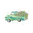 thumbnail image 2 of McGuire, Catherine 18x15 White Modern Wood Framed Museum Art Print Titled - Flower Truck II, 2 of 4