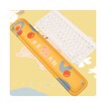 thumbnail image 3 of Cartoon Ergonomic Memory Foam Anti-slip Wrist Rest Pad Keyboard Mousepad for Office - C, 3 of 5