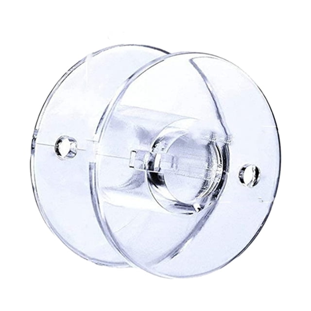 Maytalsory Expérience de Couture avec Bobines en Plastique Robustes pour Machine à Coudre Robuste Transparent 1 Ensemble