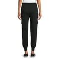 thumbnail image 3 of No Boundaries Juniors' French Terry Cargo Jogger Pants, 3 of 6