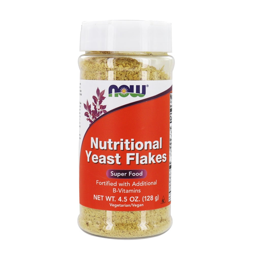 NOW Foods - Nutritional Yeast Flakes - 4.5 oz. - Walmart ...