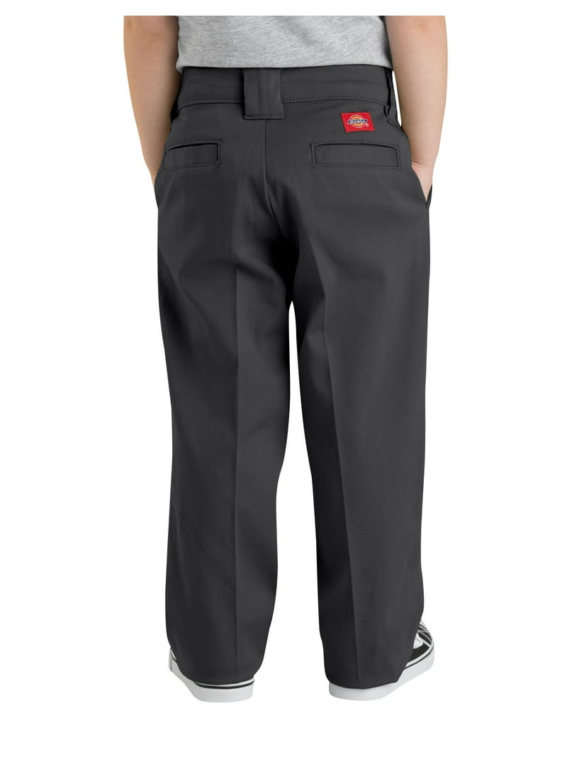Dickies Girls School Uniform Slim Fit Straight Leg Stretch