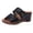Black, variant on Wedge Sandals for Women Hollow Out Floral Cork Footbed Slip on Walking Slides with Arch Support Open Toe Platform Shoes Red 8.5
