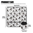 thumbnail image 5 of HELLHERO Sewing Machine Mat Beautiful & Practical Fusion Sewing Accessories Fabric Polyester to Store Bobbins for Friend Family Present Home Sewing Classes, 5 of 5
