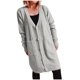thumbnail image 2 of Pntutb moda mujer Casual cuello pico manga larga otoño suéter cárdigan blusa tops Pntutb Pntutb-6334, 2 of 5
