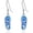 A01-Flip Flop, variant on 925 Sterling Silver Dolphin Earrings for Women Moonstone Heart Dolphin Dangle Earrings Ocean Jewelry Gifts for Mom