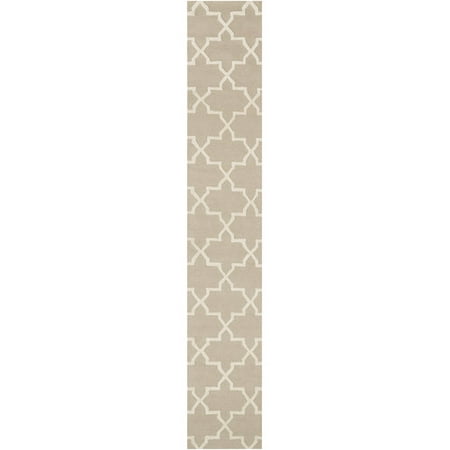 Artistic Weavers Pollack Beige Geometric Keely Area Rug Features: -Construction: Handmade. -Technique: Tufted. -Material: 100% Wool. Technique: -Tufted. Primary Color: -Beige. Material: -Wool. Border: -Yes. Dimensions: Rug Size 2  x 3  - Pile Height: -0.39 . Rug Size 2  x 3  - Overall Product Weight: -4.29 lbs. Rug Size Runner 2 3  x 12  - Overall Product Weight: -19.31 lbs. Rug Size 2 3  x 3 10  - Pile Height: -0.39 . Warranty: Product Warranty: -1 Year.