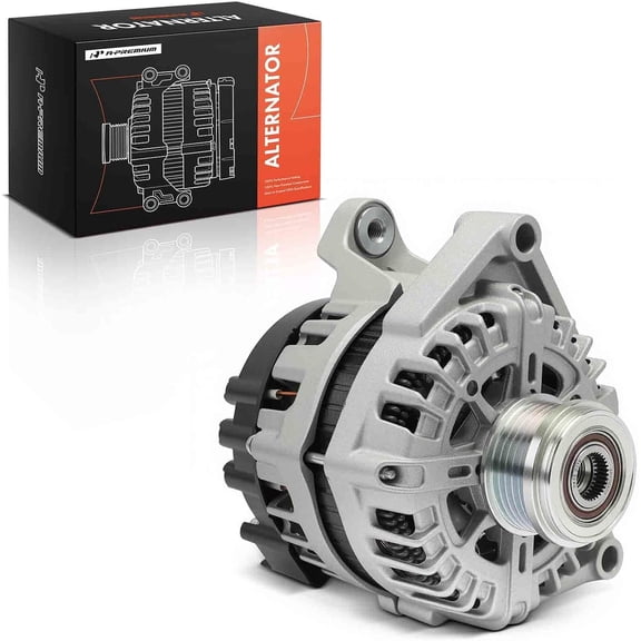 A-Premium Alternator Compatible with Chevrolet Cruze 2012 2013 2014 2015, Cruze Limited 2016, L4 1.4L, 12V 130Amp Clockwise 5-Groove Clutch Pulley, Replace# 13581891, 13588290, 13597227