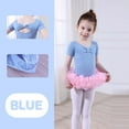 thumbnail image 5 of Little Girls' Leotards Short Sleeve Glitter Dance Ballet Tutu Dresses Ballerina Size 5-6T, 5 of 5