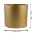 thumbnail image 2 of SHISUYAN Artistic Modern Iron Plant Pot Metal Flower Pot Planter Pot for Home Golden, 2 of 7