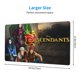 thumbnail image 3 of Alfombrilla de ratón para juegos de Descendants, grande, de goma antideslizante, para trabajar, jugar, oficina, 15,8 x 29,5 pulgadas, 3 of 5