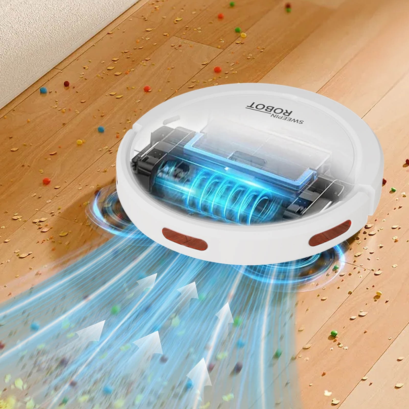 VBODN Three In One Intelligent Sweeping Robot Vacuum Cleaner Fully Automatic Household Vacuum Cleaner With Three In One Suction And Mop Function Intelligent Sweeping