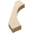 thumbnail image 6 of Ekena Millwork 3"W x 18"D x 24"H Westlake Rough Cedar Woodgrain TimberThane Knee Brace, Primed, 6 of 6