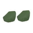 thumbnail image 3 of JISADER 2 Pieces Boat Seat Covers Dustproof Easy Installation Universal Oxford Cloth Green, 3 of 9