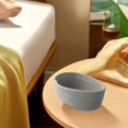 thumbnail image 3 of Cotton Rope Woven Storage Basket Clothes Storage Frame Desktop Storage Basket, 3 of 10