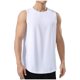 thumbnail image 2 of Camiseta de tirantes de cuello redondo para hombre, color liso, informal, deportiva, holgada, sin mangas, de poliéster., 2 of 6