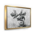 thumbnail image 2 of Designart Monochrome Still Life Of Flowers In A Vase FLOAT FRAME WALL ART, 2 of 4