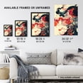 thumbnail image 3 of Inhale Trippy Lady Profile Design Psychedelic Living Room Extra Large XL Wall Art Poster Print, 3 of 5