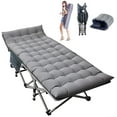 thumbnail image 4 of Slsy Folding Camping Cots with 2 Sided Mattress,Heavy Duty Wide Sleeping Cots, Folding Cots with Carry Bag, 4 of 8