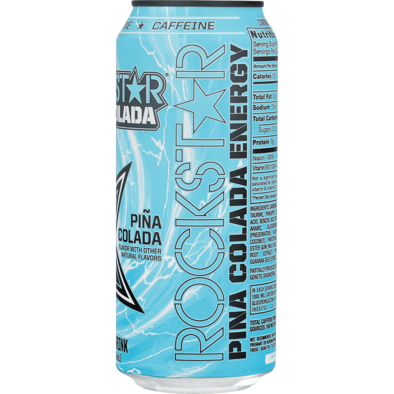 Rockstar Recovery Pineapple Coconut Energy Drink, 16 fl oz - Fred