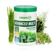 Greens Plus Advanced Multi Raw Super Greens Superfood Powder - Plant-Based Supplement - 30 Servings