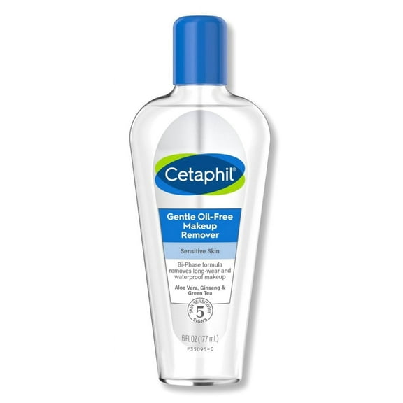 Cetaphil Gentle Makeup Remover Oil-Free 6oz (Pack of 3)