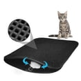 thumbnail image 1 of Almohadilla de limpieza para arena para gatos plegable de doble capa, 1 of 5