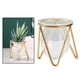 thumbnail image 4 of para Plantas Hidropónicas, para Bonsái, Decoración para hogar perfecl Jarrón floral geométrico, 4 of 7
