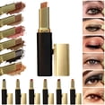 thumbnail image 7 of 2-Tone Glitter Eyeshadow Stick Shimmer Eye Shadow Set with 2-Color Gradient and Waterproof Eyeshadow Pen for Long Lasting Eye Makeup Gift for Women, 7 of 7