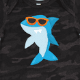 thumbnail image 4 of Inktastic Cool Shark, Shark Wearing Sunglasses, Cute Shark Boys or Girls Baby Bodysuit, 4 of 5
