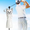 thumbnail image 5 of facefd Couvre-Têtes de Golf Maillet Putter Équipement d'Entraînement Extérieur Blanc, 5 of 5