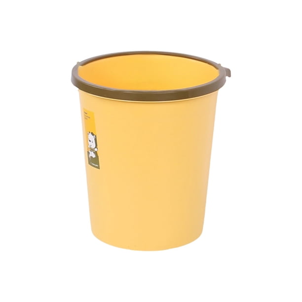 Decoración de la Sala de Estar Latas de Papel Huecas Portátiles Y Cómodas Cubiertas Sala de Estar, Dormitorio, Latas de Basura de Plástico Del Hogar