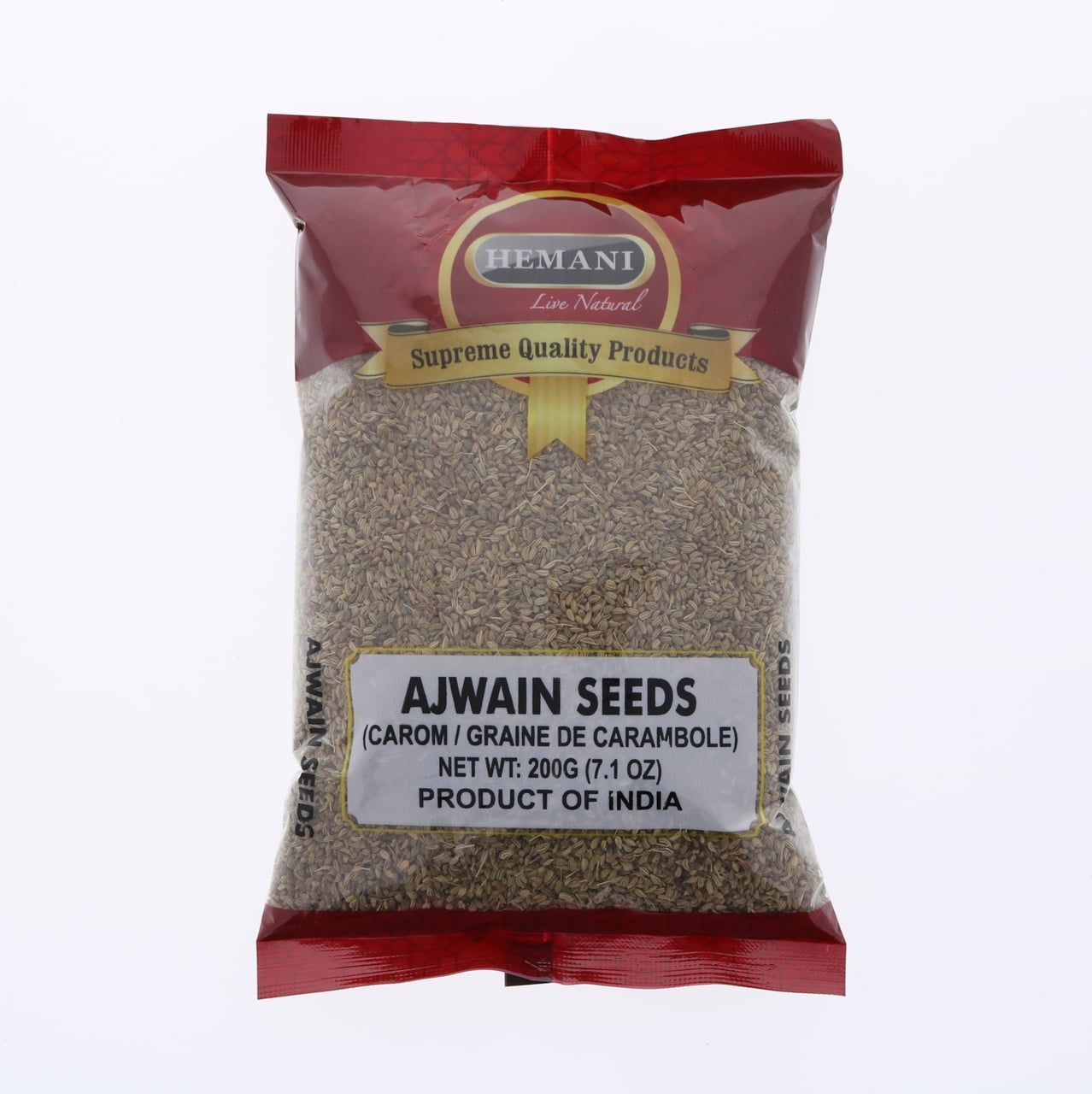 Carom Seed Ajwain Seeds 200g (7.1 OZ) For Cooking & Ayurvedic