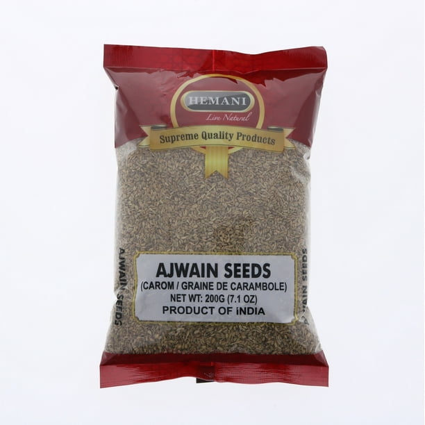 Carom Seed Ajwain Seeds 200g (7.1 OZ) For Cooking & Ayurvedic