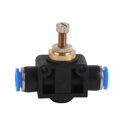 thumbnail image 1 of Air flow regulator for 4/6/8 mm tube, pneumatic T-fitting (8 mm), 1 of 2