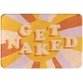 thumbnail image 1 of Get Naked Bath Mat Bathroom Rug Ultra Soft Absorbent Bath Rug Non-Slip Carpet Mat for Bath Tub/Shower/Laundry Room Floor Mat, Wash Dry, Warm, Get Naked Mat 24"x16", 1 of 6