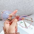 thumbnail image 2 of [lentes reemplazables]gafas anti radiación para mujer estilo coreano moda anti luz azul gafas, 2 of 4