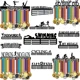 thumbnail image 2 of Perchero para exhibición de medallas de carreras de maratón, soporte para colgar, organizador para pared, deportes de carrera, 2 of 5