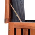 thumbnail image 3 of vidaXL Garden Storage Box 118x52x58 cm Wood, 3 of 4